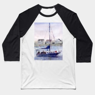 Sailboat - Shore - Water Baseball T-Shirt